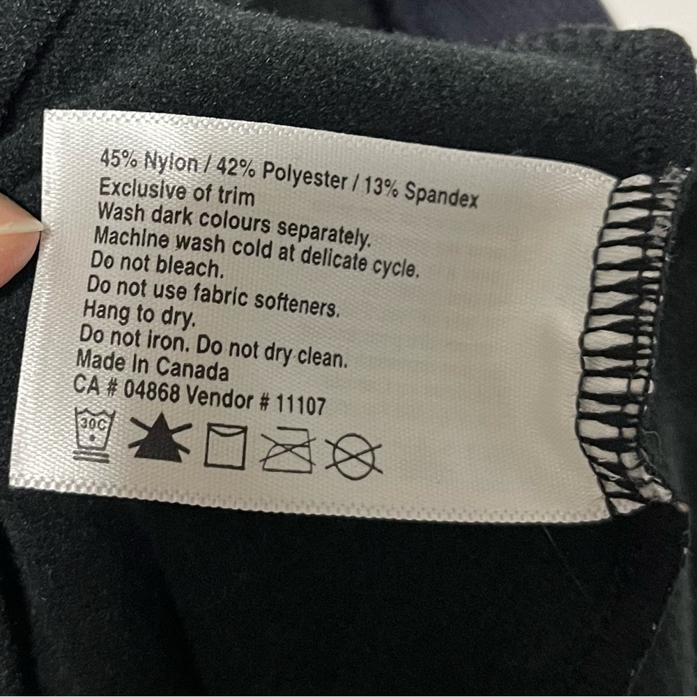Mountain Equipment Co-op Men’s Black Fleece-Lined Tights Size Large - Reflective - Picture 11 of 15